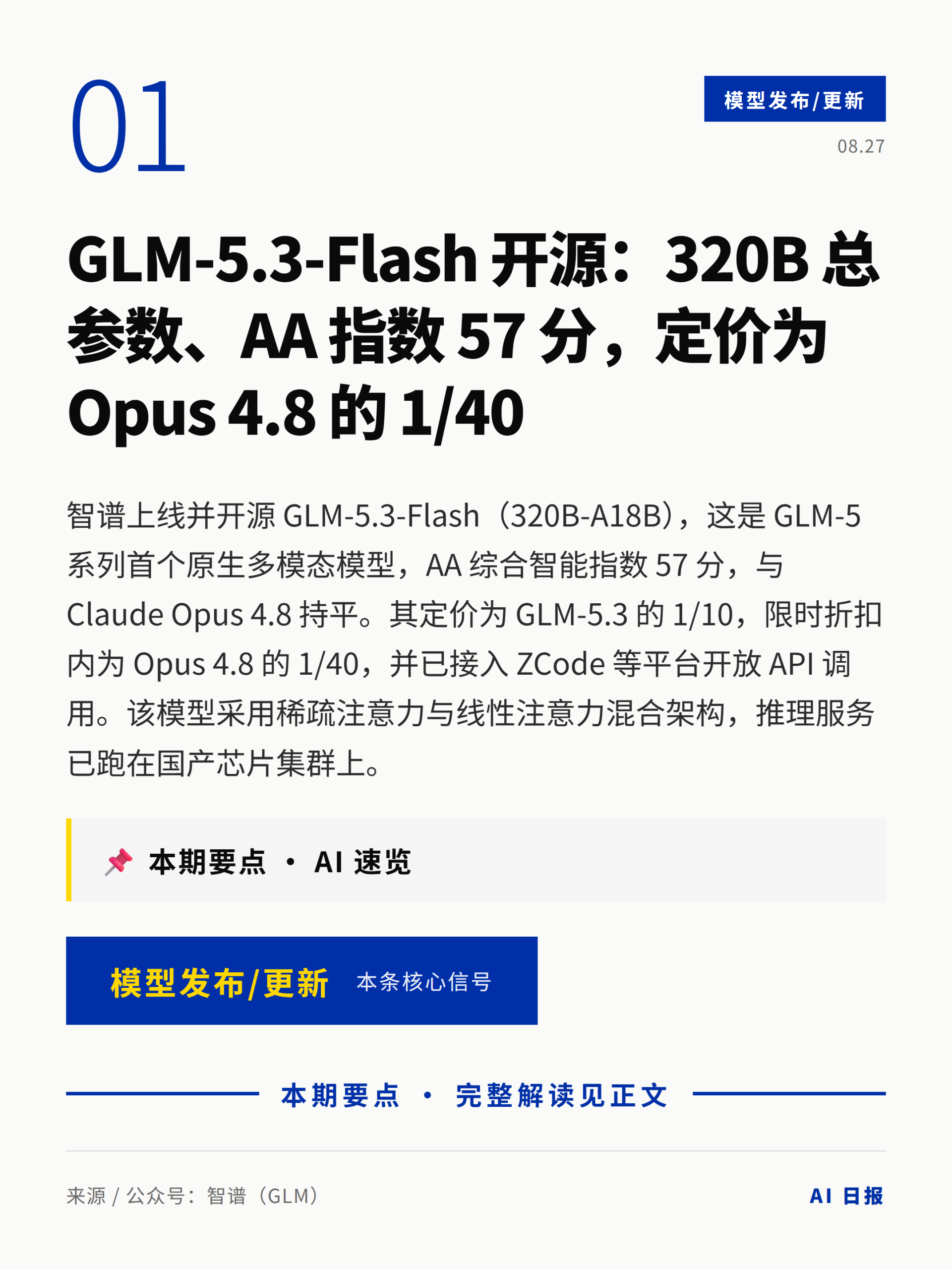 AI日报卡片 2